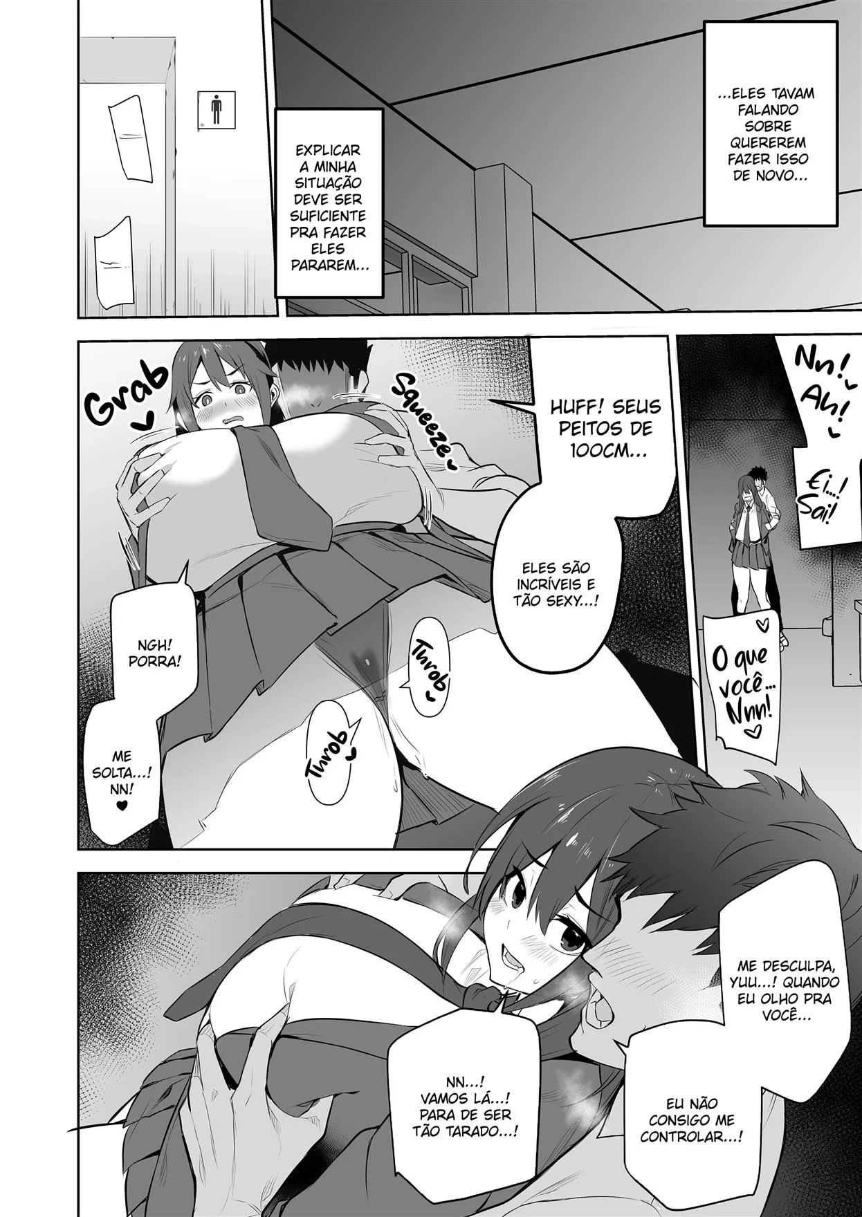Vírus Transformador: A Piranha dos Amigos – Gender Bender Hentai HQ Brasileiro