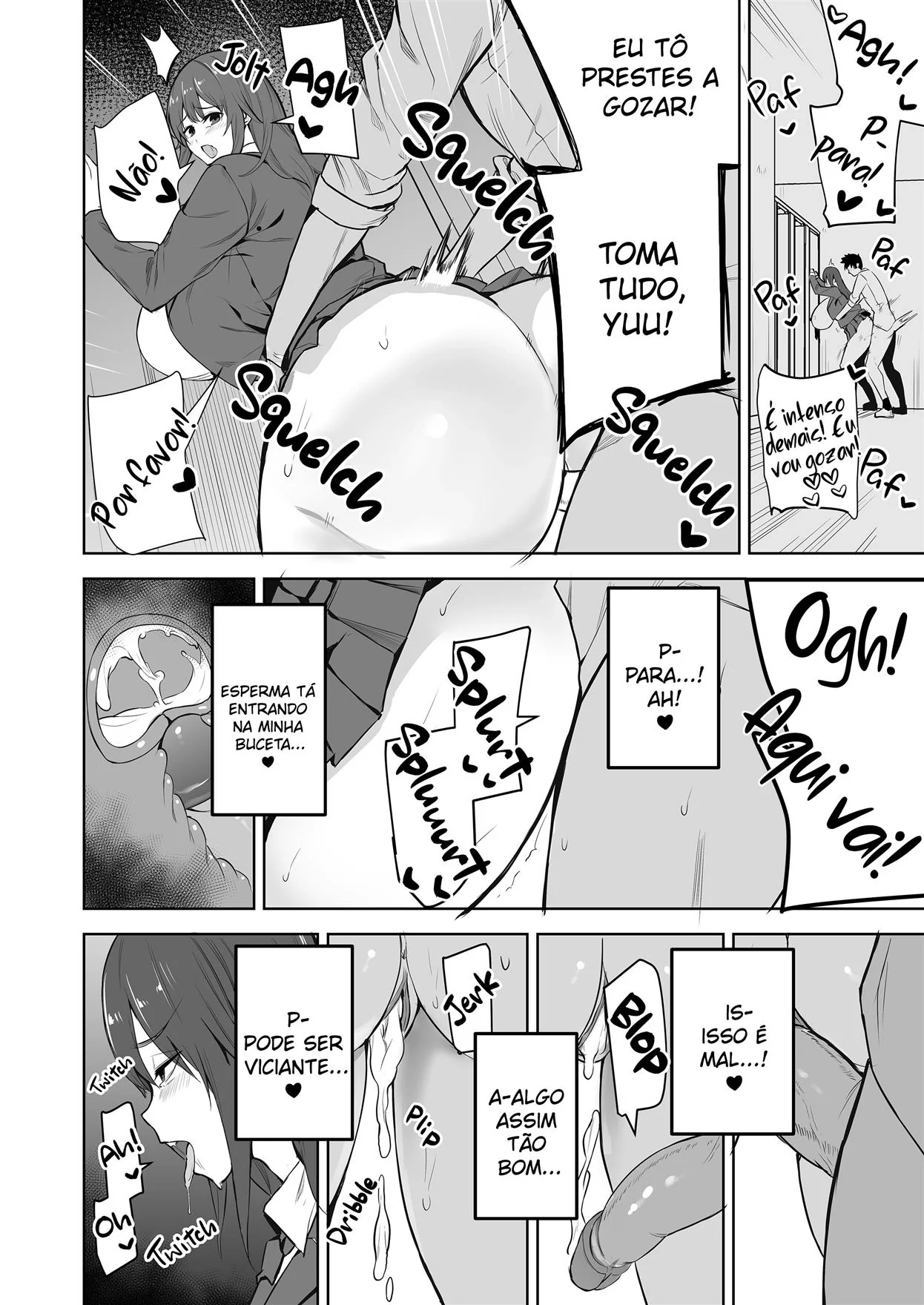 Vírus Transformador: A Piranha dos Amigos – Gender Bender Hentai HQ Brasileiro
