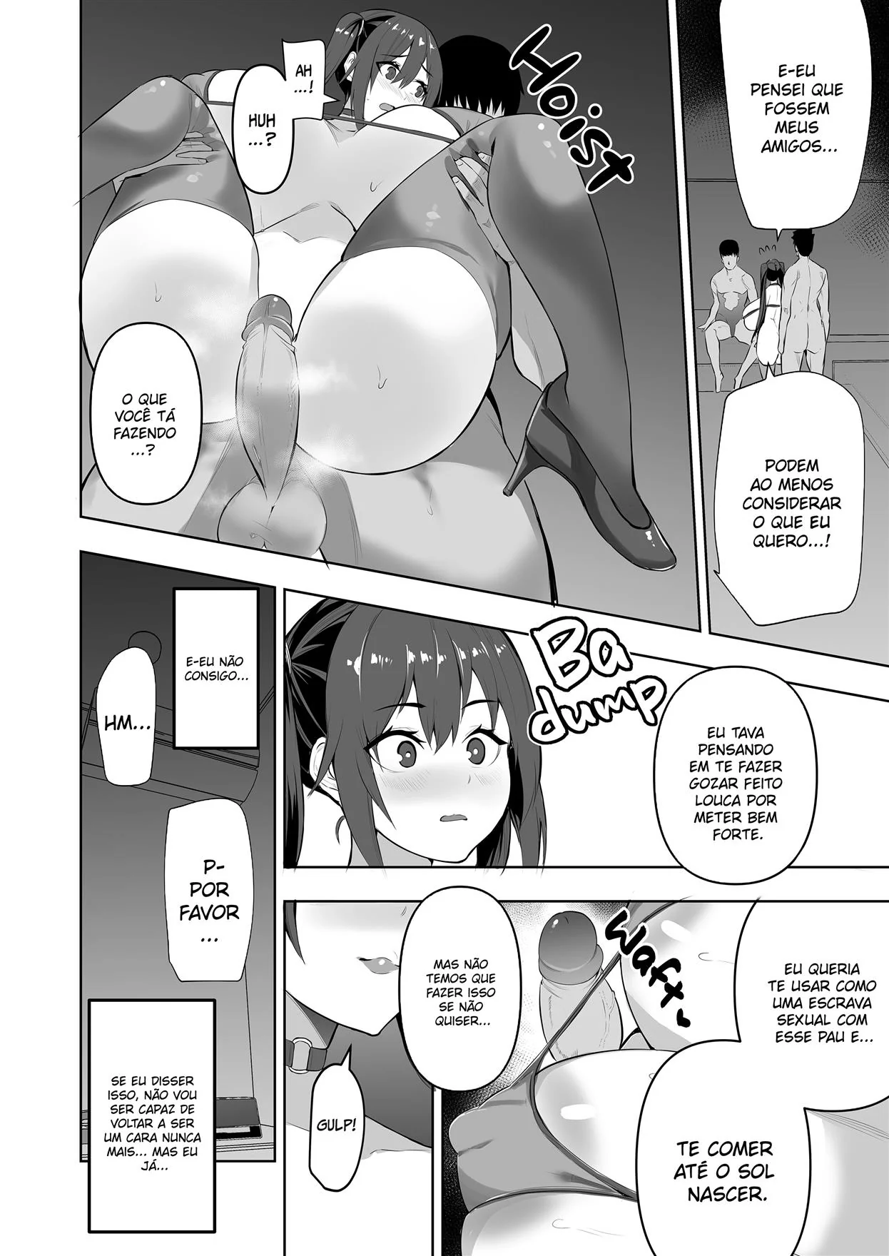 Vírus Transformador: A Piranha dos Amigos – Gender Bender Hentai HQ Brasileiro