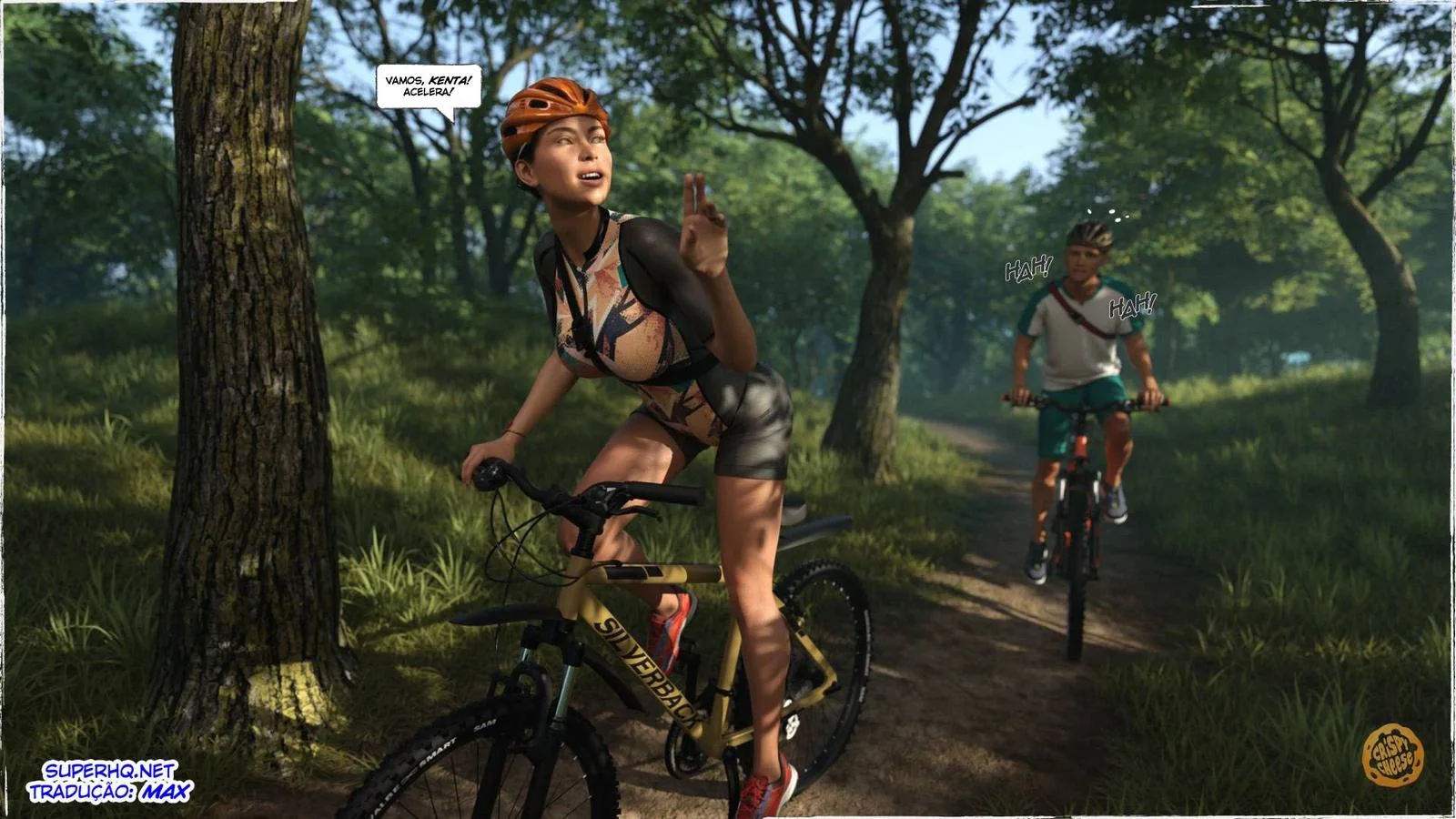 Pedalada com a Tia Piranha – Presente na Buceta em Hentai HQ Brasileiro