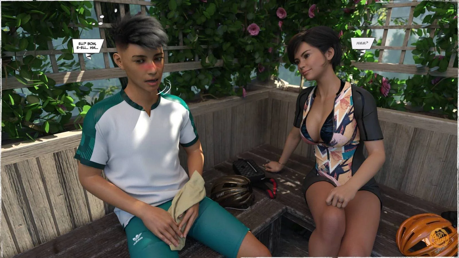 Pedalada com a Tia Piranha – Presente na Buceta em Hentai HQ Brasileiro