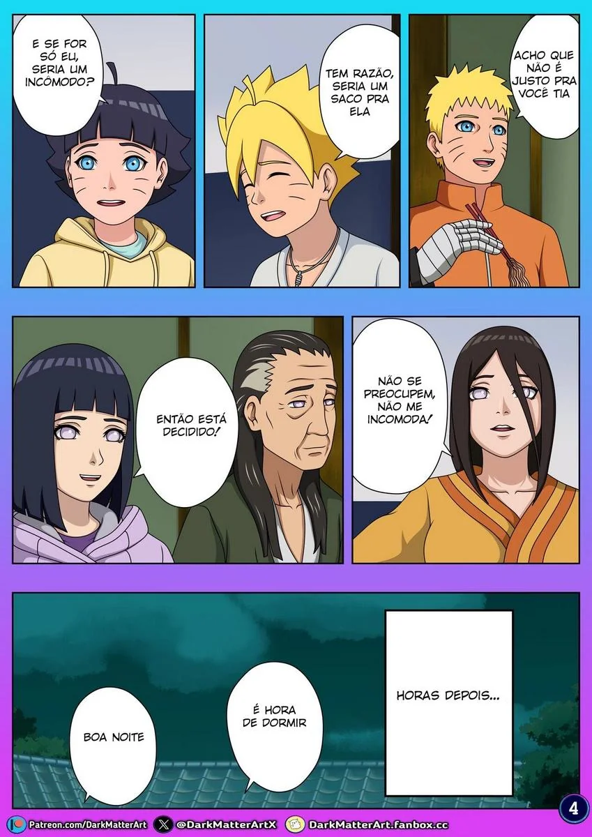 Boruto Descobrindo os Prazeres na Cama – Hentai HQ
