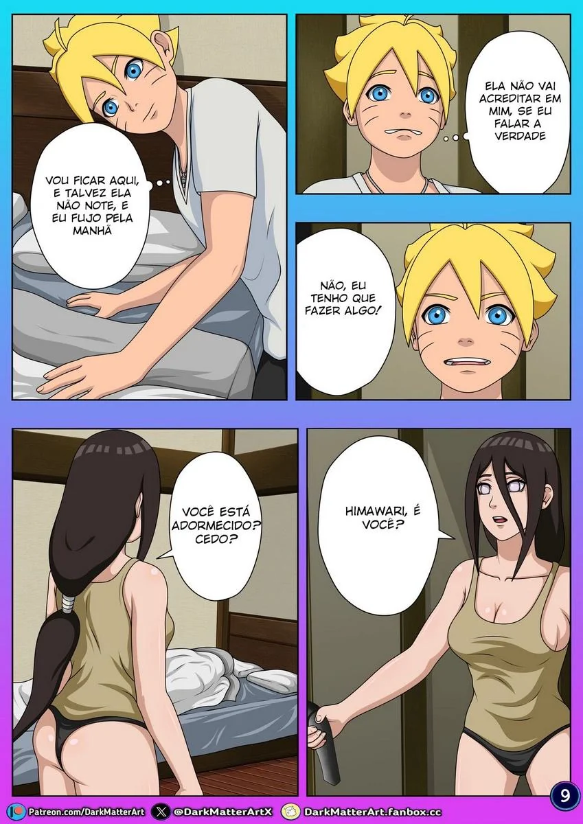 Boruto Descobrindo os Prazeres na Cama – Hentai HQ