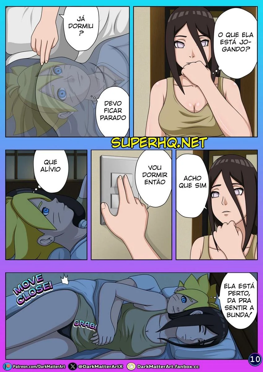 Boruto Descobrindo os Prazeres na Cama – Hentai HQ