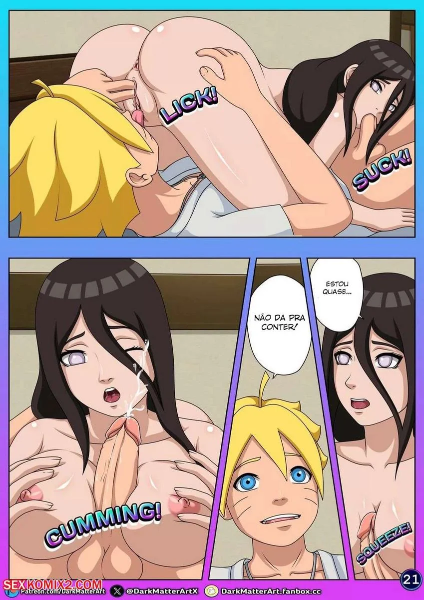 Boruto Descobrindo os Prazeres na Cama – Hentai HQ