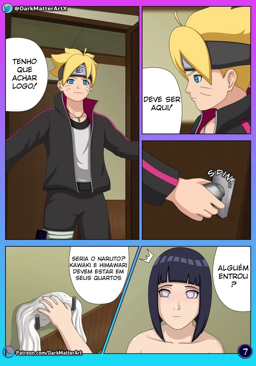 [REVISAR POST ⚠️✏️] [Darkmatterart] Boruto, Confusion In Bed
