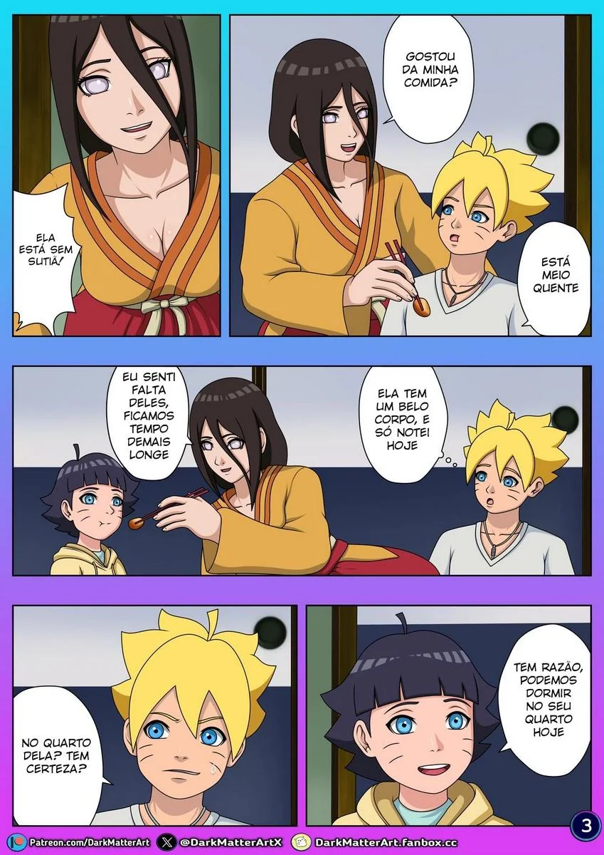 [REVISAR POST ⚠️✏️] [Darkmatterart] Boruto, Confusion In Bed