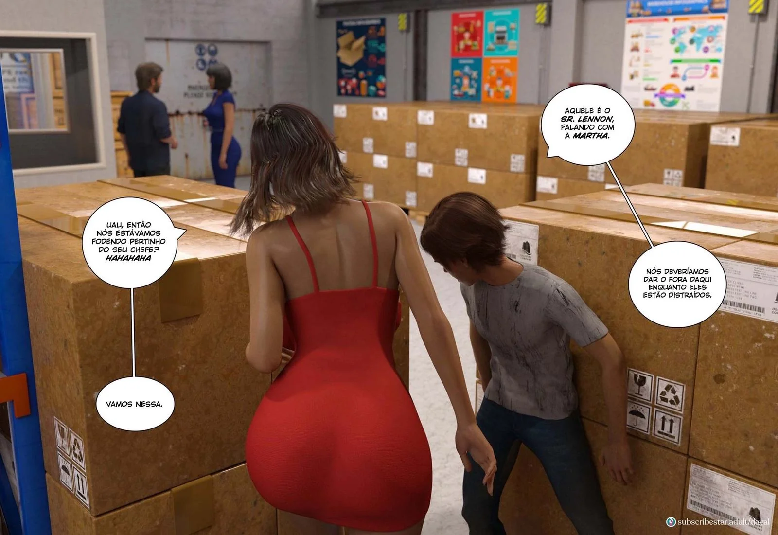 Amanda dando a buceta gostoso e Liam aproveitando: a sacanagem que rendeu uma fortuna – Episódio 7 em Hentai 3D Brasileiro