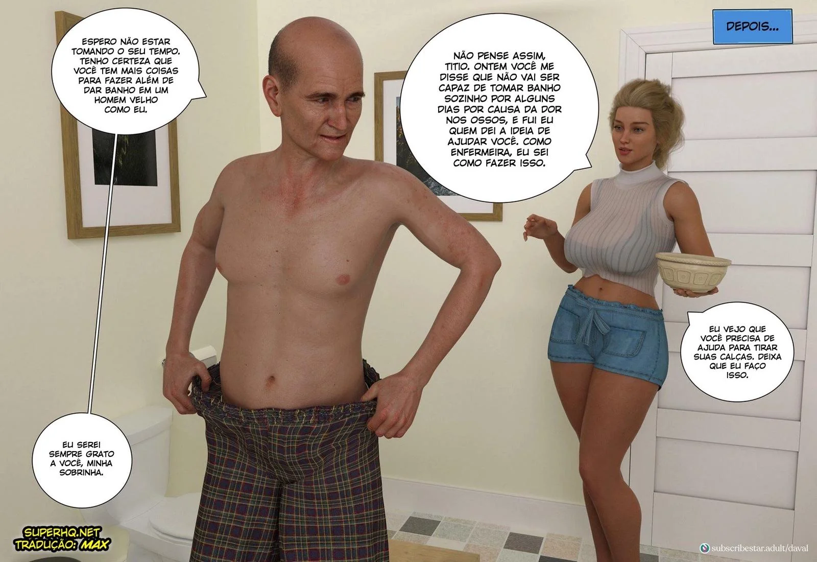 Piranha Sarah e a Piroca do Peter em Hentai HQ
