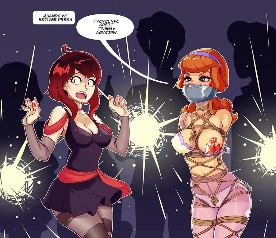 Daphne e Velma: Piranhas se Pegando em Hentai HQ Brasileiro