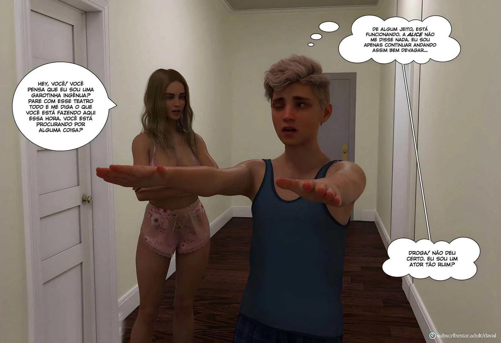 Sobrinha Safada – A Conquista Proibida de Peter em Hentai 3D