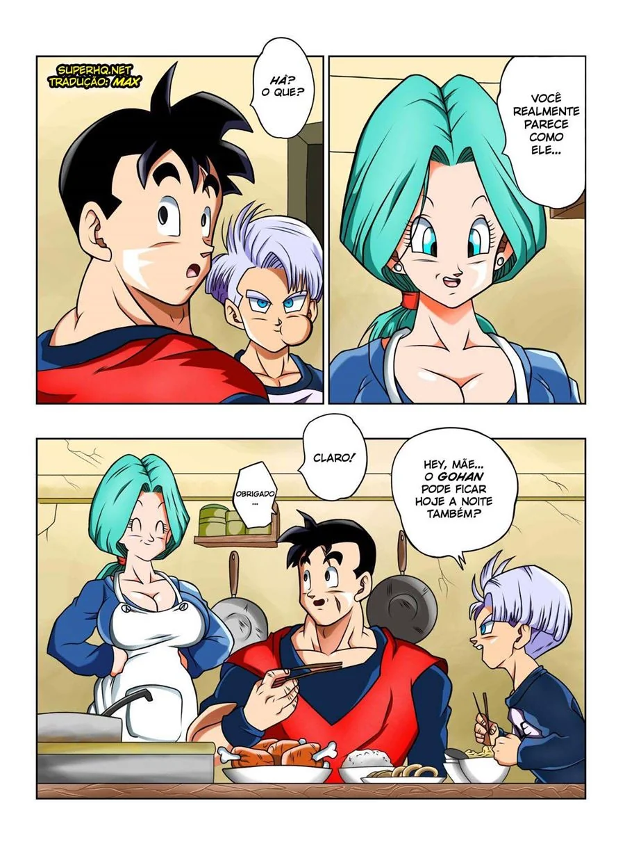 Bulma agradece Gohan com um prêmio especial – Hentai DBZ em HQ Brasileiro