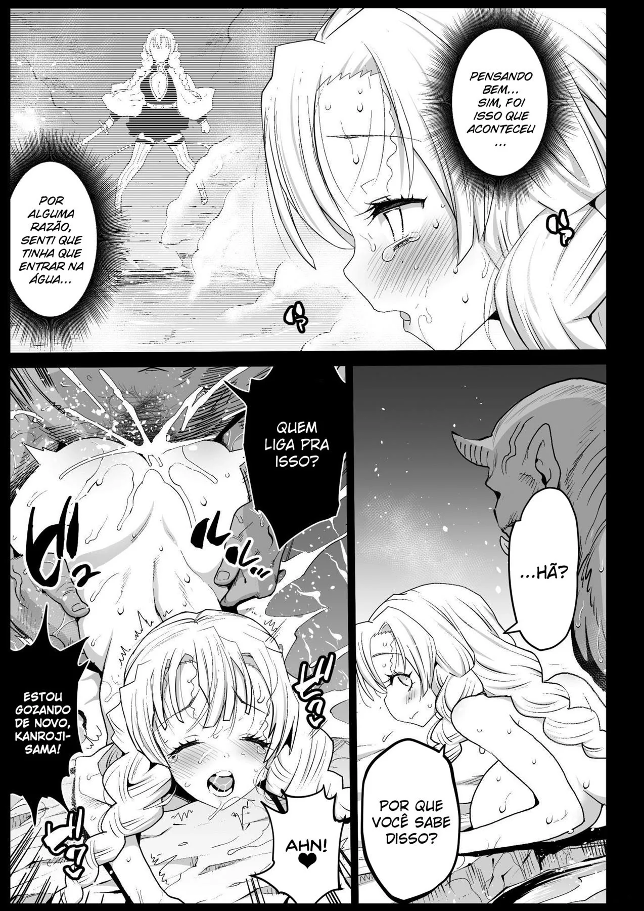 Demon Slayer: Estupro de Kanjori VL.5 – Buceta Possuída na Fonte Termal – Hentai HQ Brasileiro