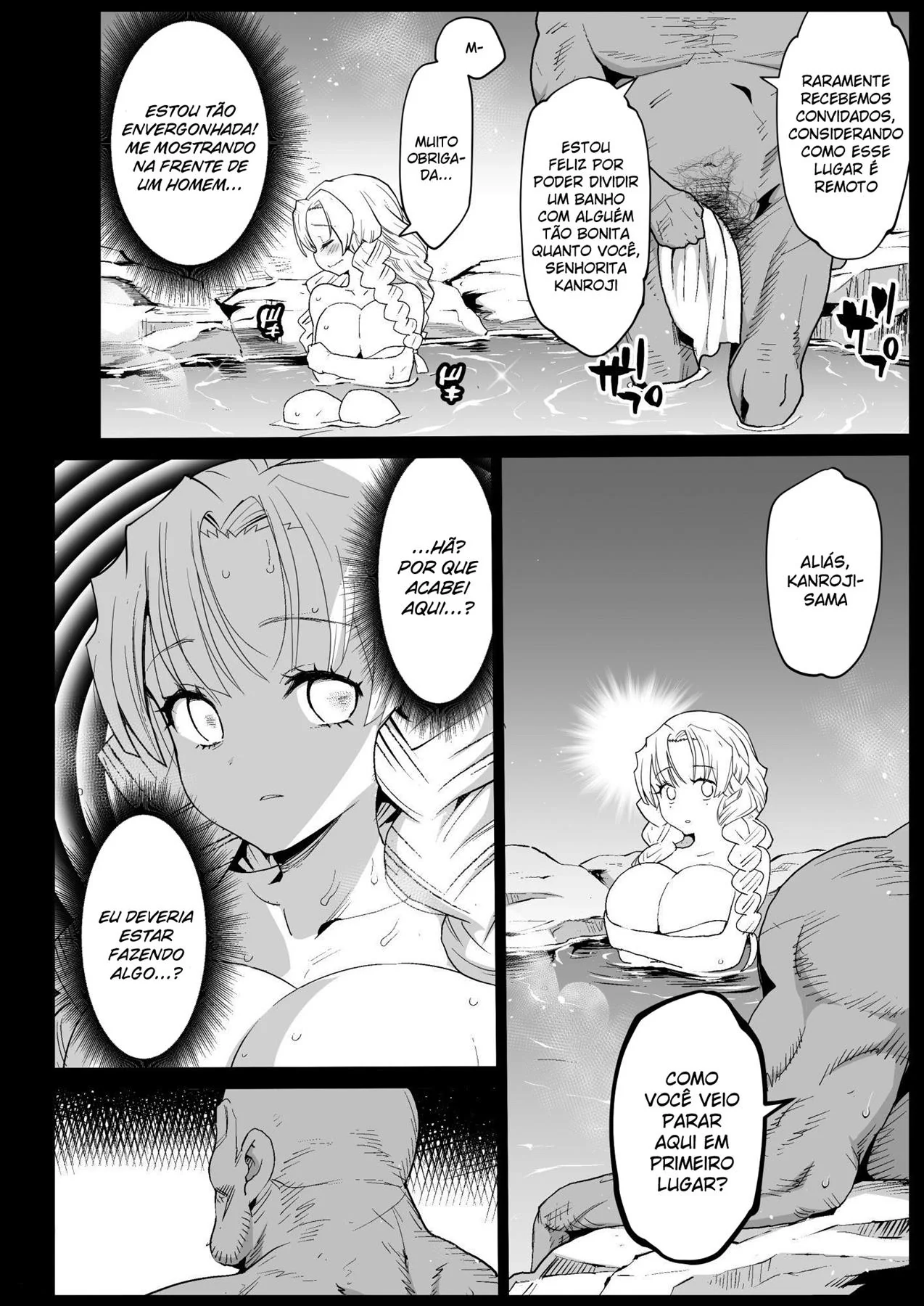 Demon Slayer: Estupro de Kanjori VL.5 – Buceta Possuída na Fonte Termal – Hentai HQ Brasileiro