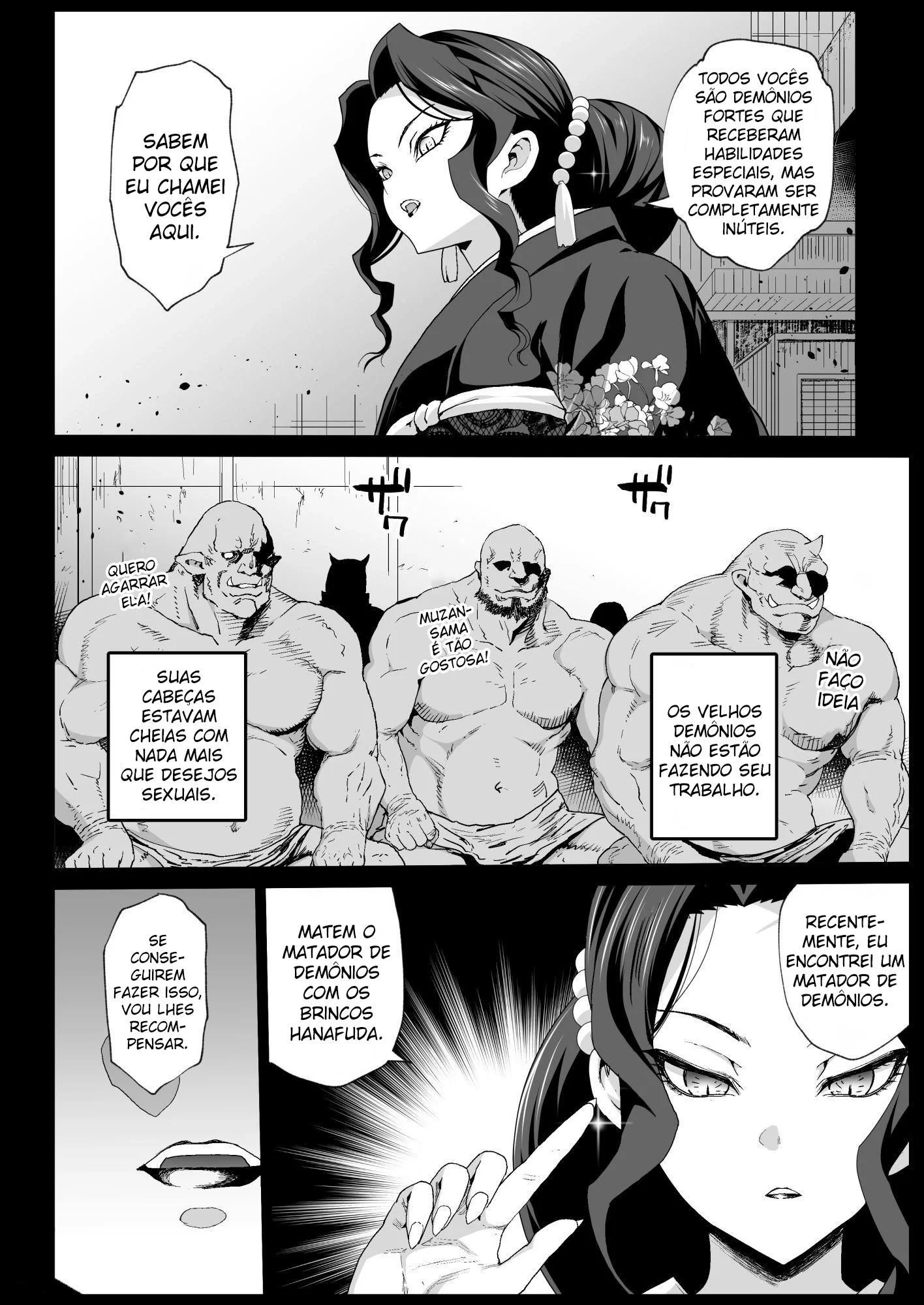 [REVISAR POST ⚠️✏️] Demon Slayer Hentai: Shinobu tendo sua buceta arrombada VL.3