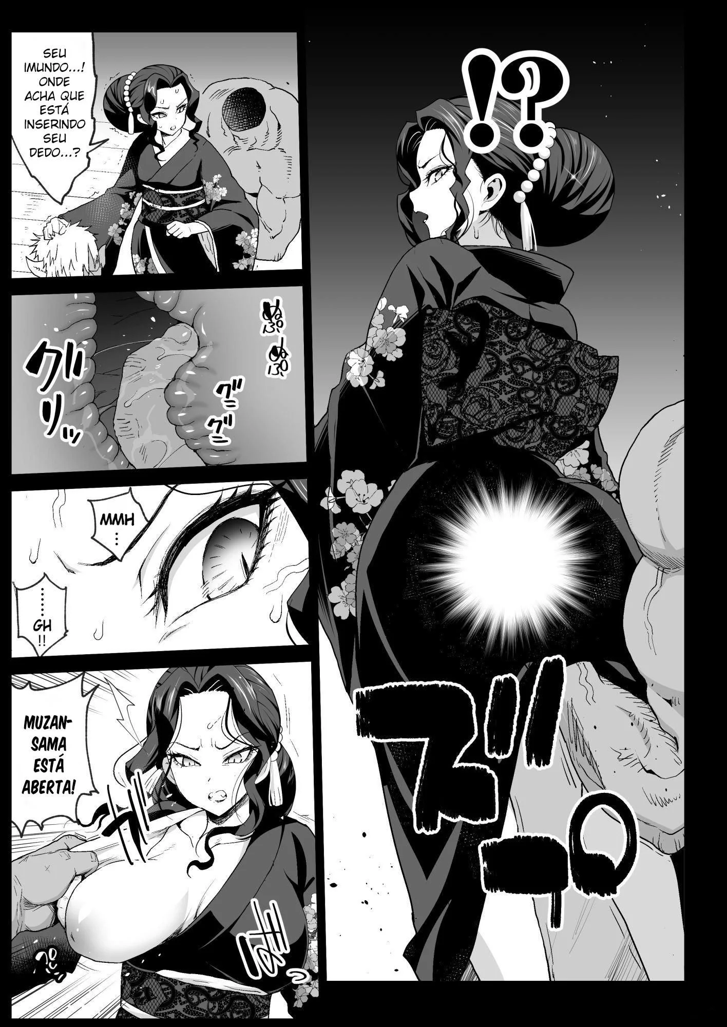 [REVISAR POST ⚠️✏️] Demon Slayer Hentai: Shinobu tendo sua buceta arrombada VL.3