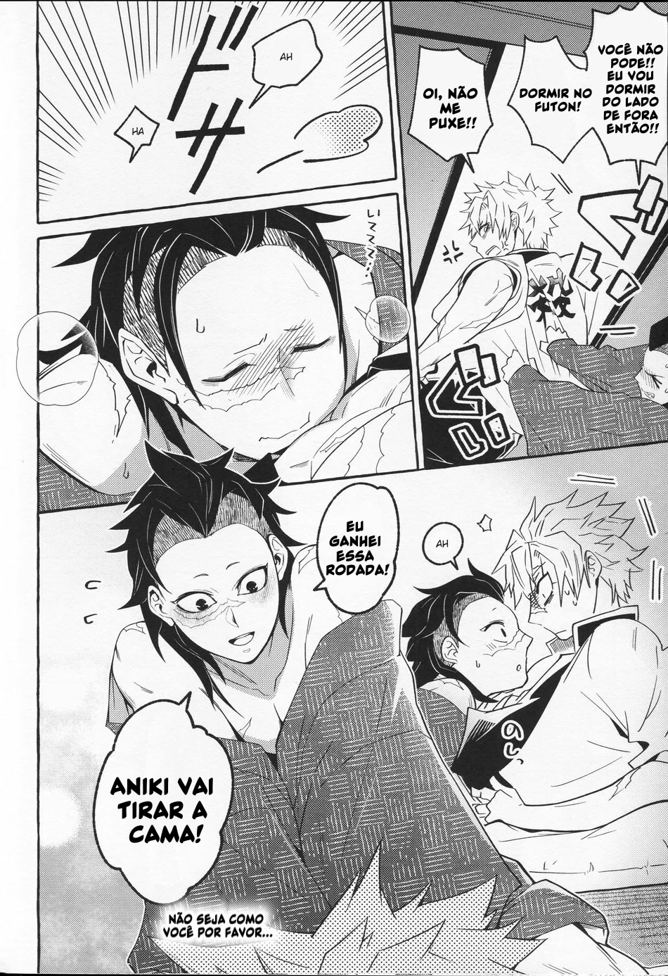 Piranhas Shinazugawa: Genya x Sanemi – O Combate de Rolas em Demon Slayer Hentai HQ Brasileiro