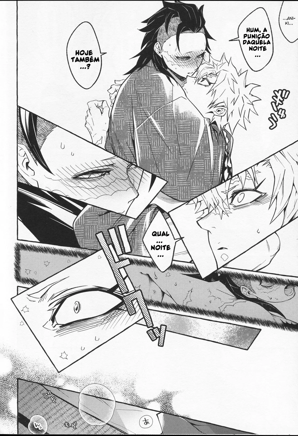 Piranhas Shinazugawa: Genya x Sanemi – O Combate de Rolas em Demon Slayer Hentai HQ Brasileiro
