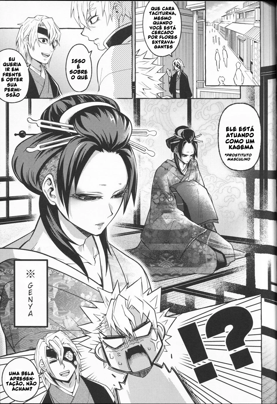 Piranhas Shinazugawa: Genya x Sanemi – O Combate de Rolas em Demon Slayer Hentai HQ Brasileiro