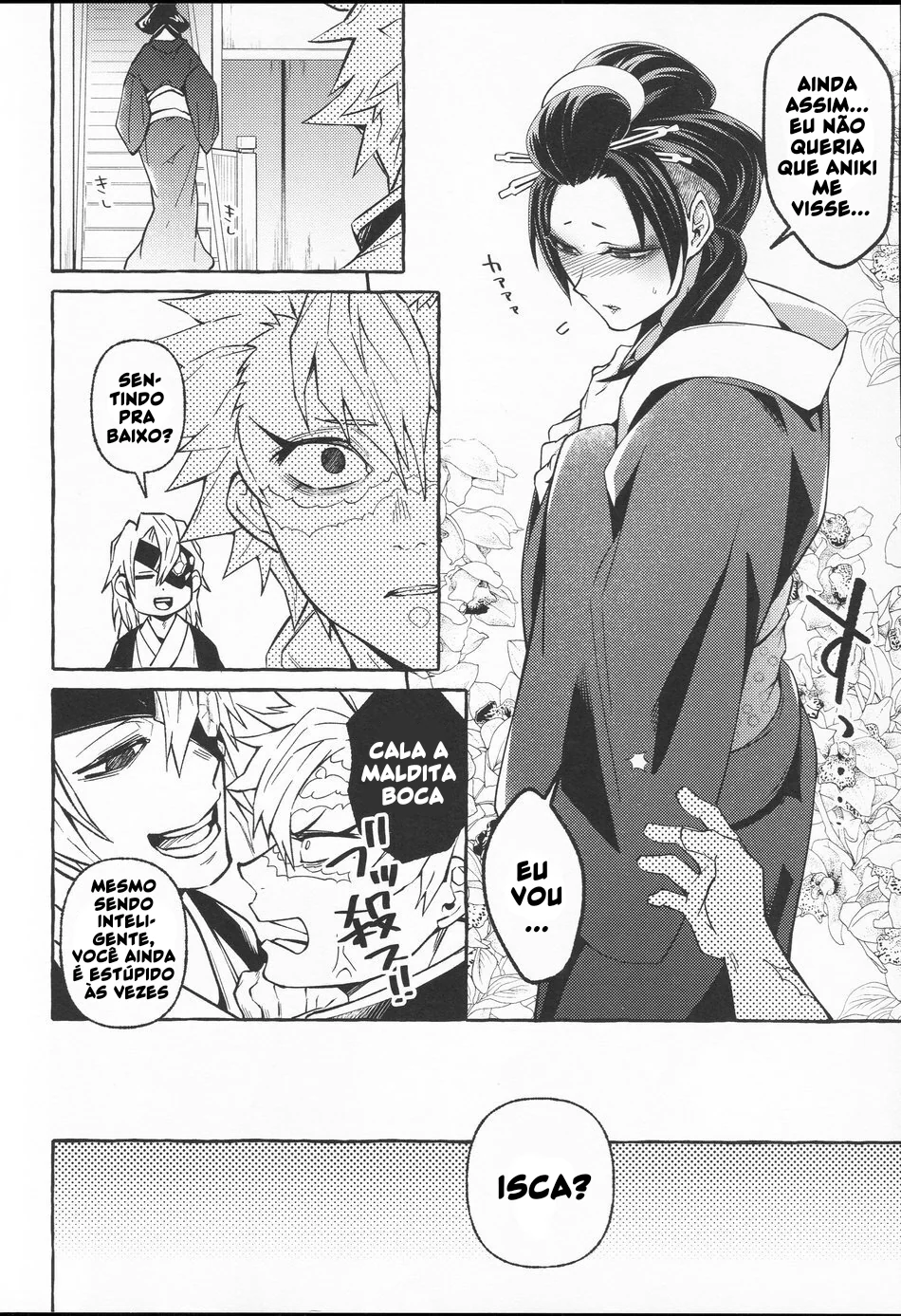 Piranhas Shinazugawa: Genya x Sanemi – O Combate de Rolas em Demon Slayer Hentai HQ Brasileiro