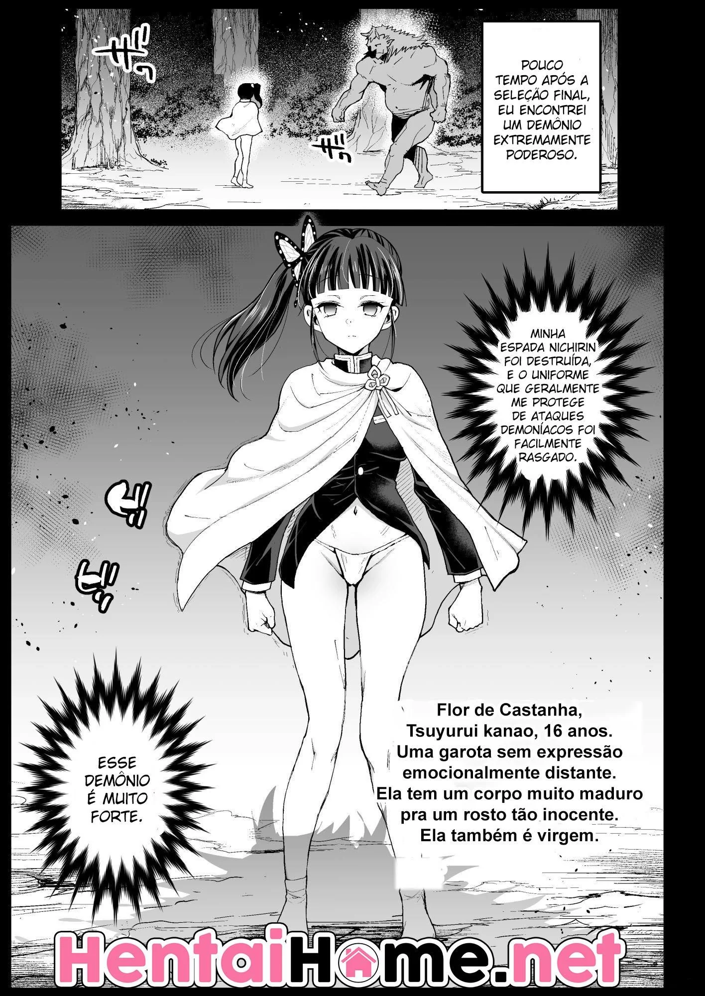 Shinobu, a piranha do demônio com sua buceta arrombada – HQ Hentai VL.2