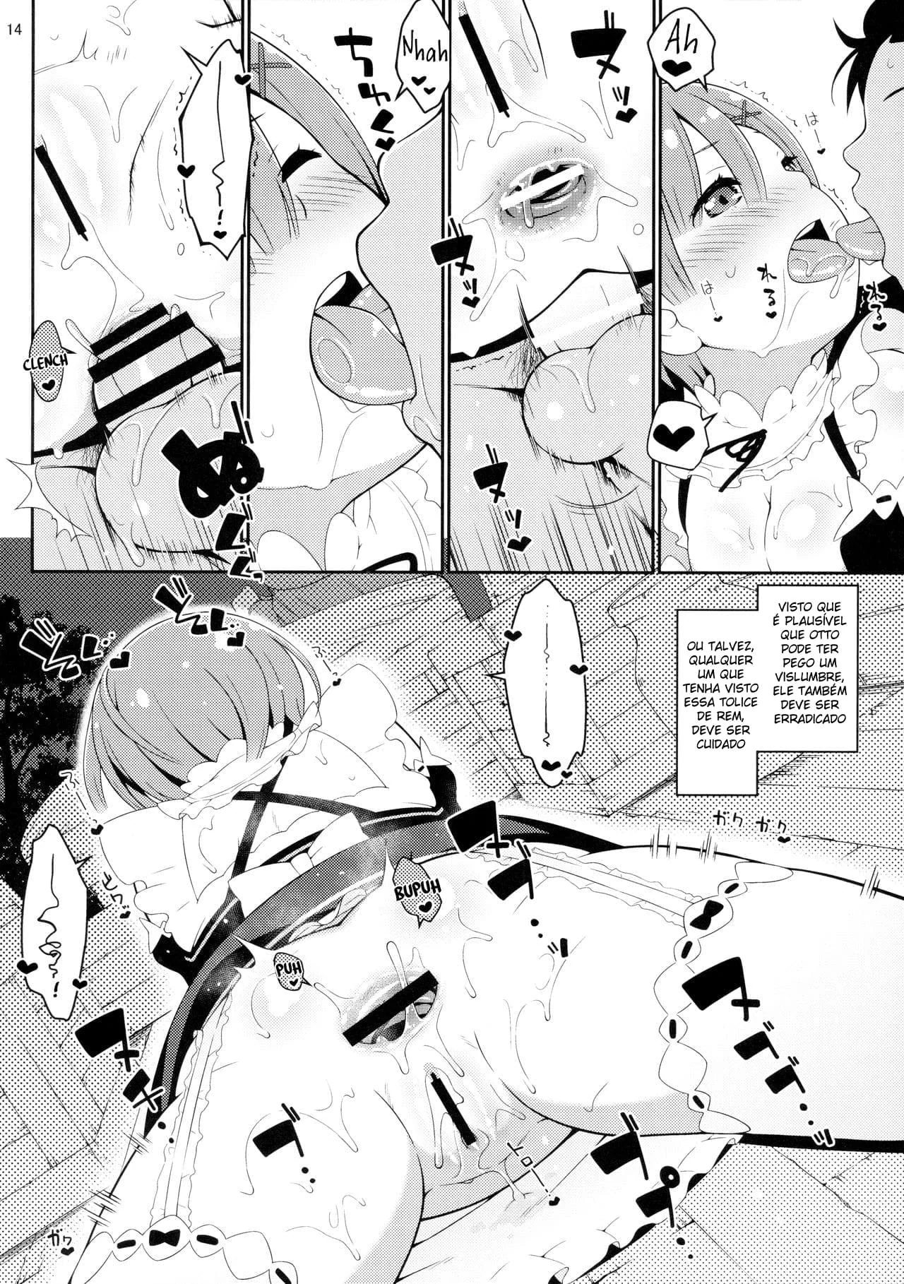 Barusu e as Empregadas Piranhas Sedentas por Mana em Hentai HQ
