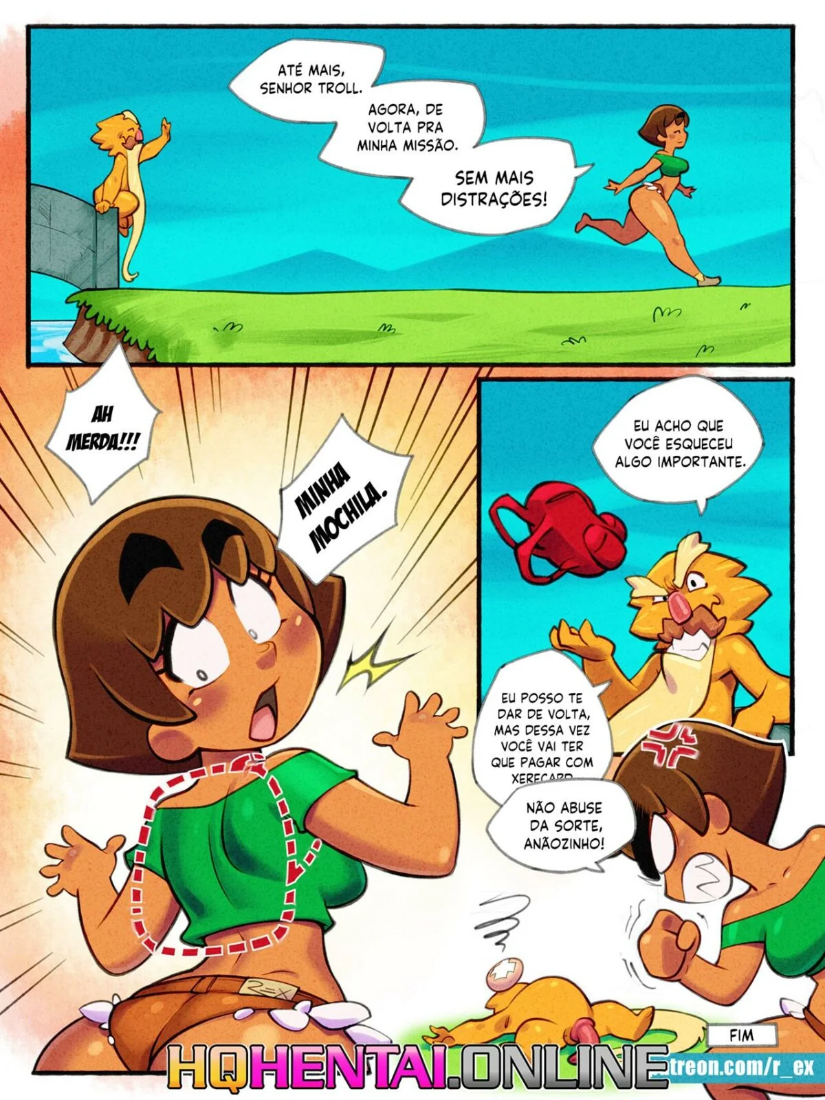 A Família Asta x Noelle: Buceta Bêbada e Rola Desmiolada em Hentai HQ Brasileiro
