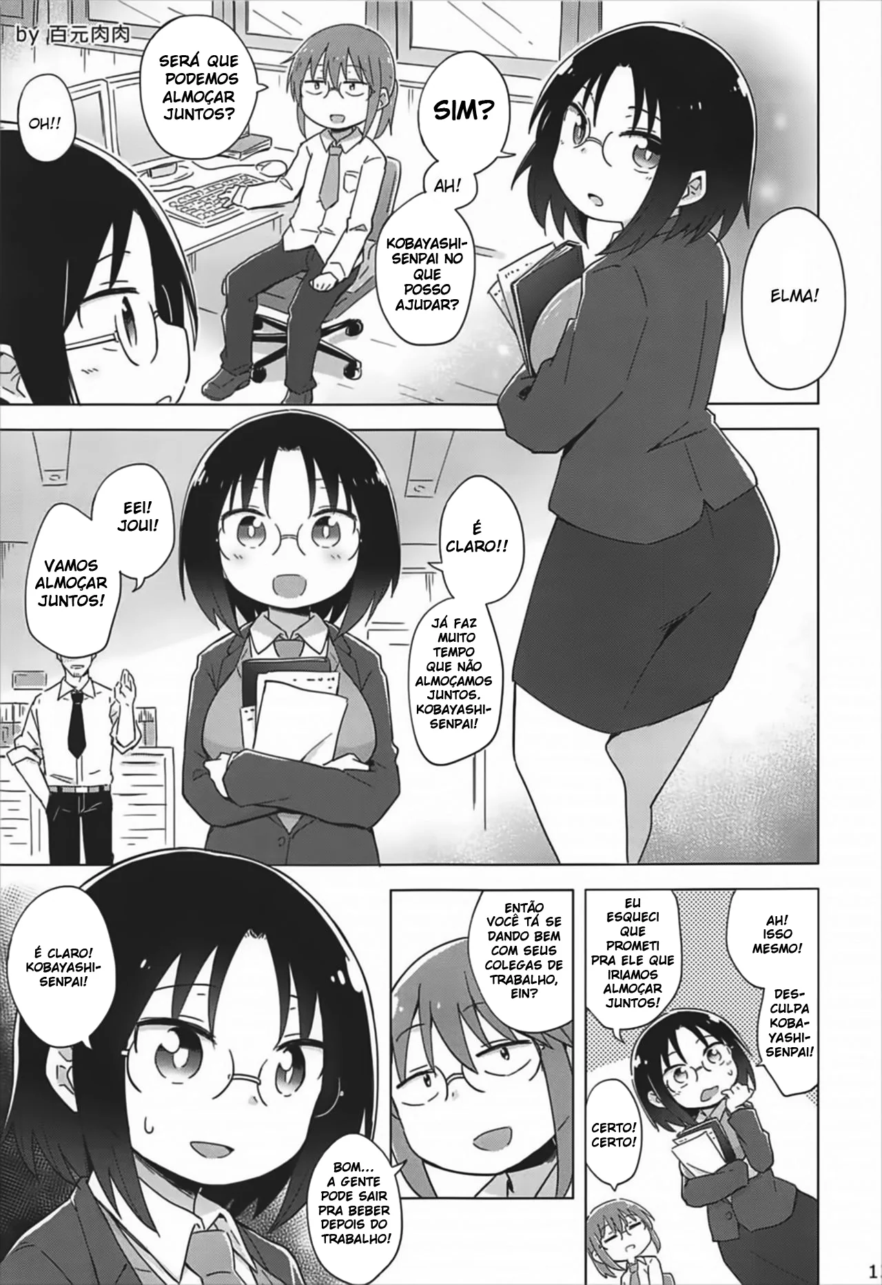 [REVISAR POST ⚠️✏️] Dragão Indecente do Sr.Kobayashi