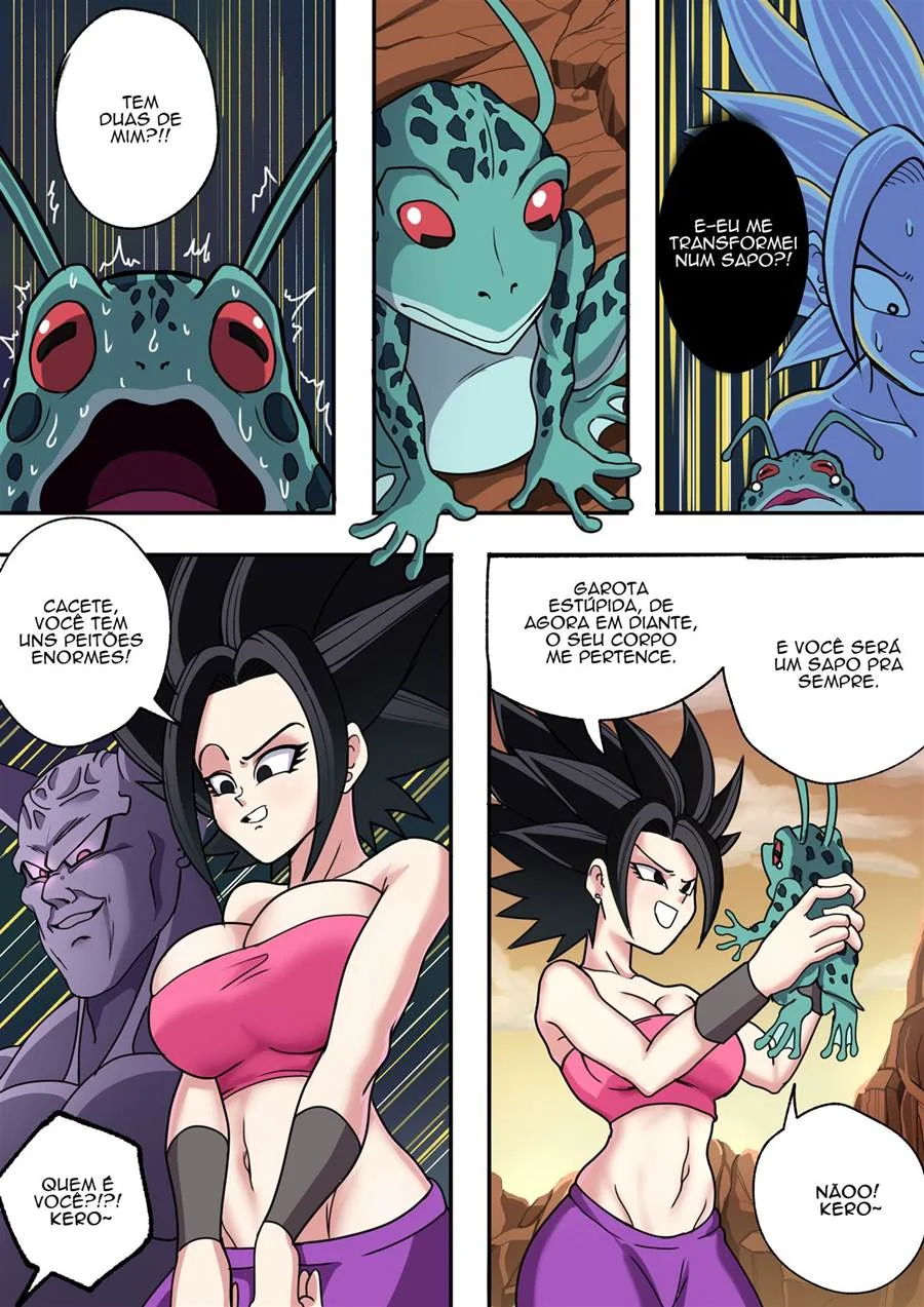 Dragon Ball: Bulma, Android 18 e Caulifla – Ginyu Fodendo Gostosas em Troca de Corpos | Hentai HQ