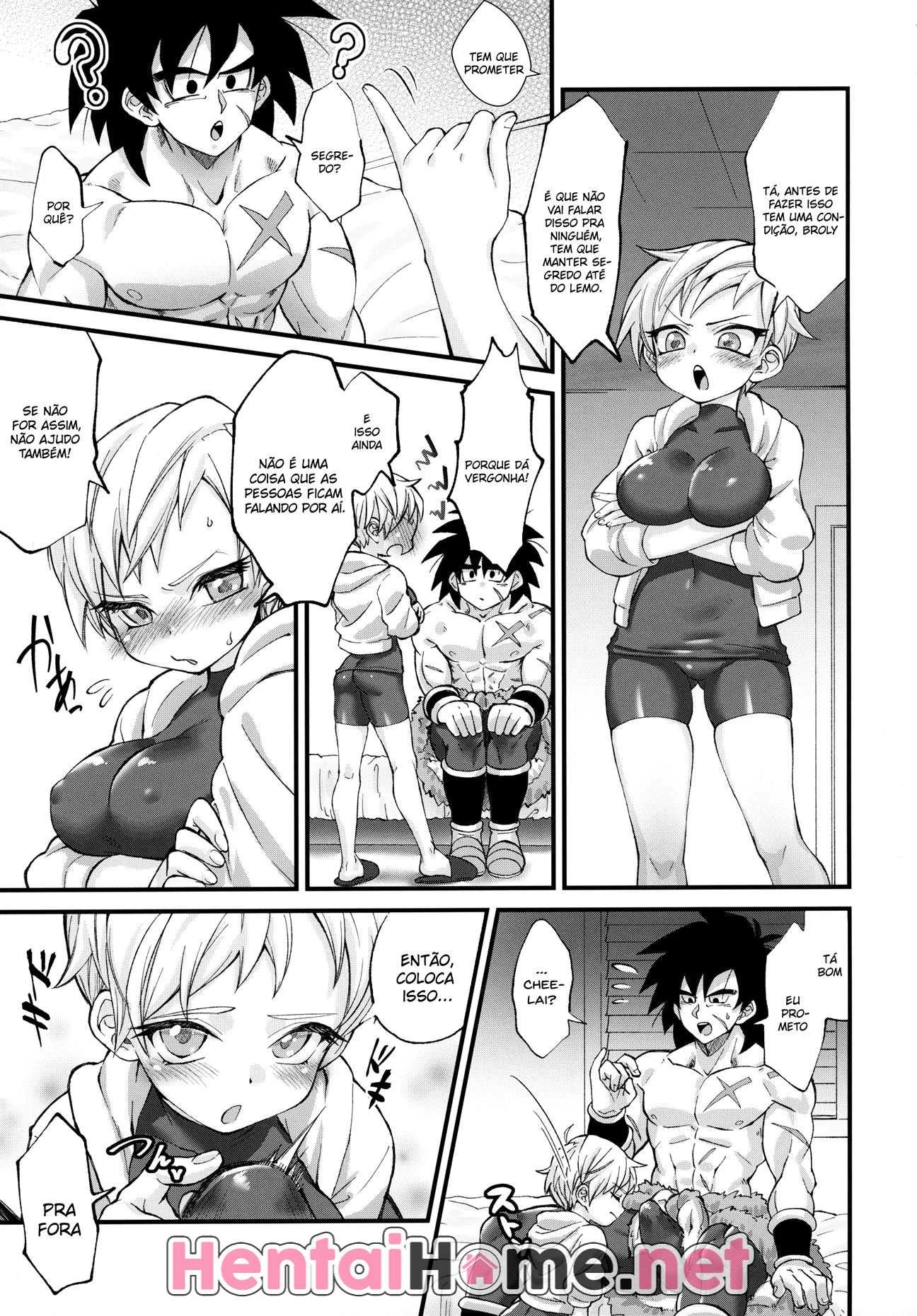 Dragon Ball Hentai: Cheelai Dando o Cu Para Broly – Em HQ Brasileiro