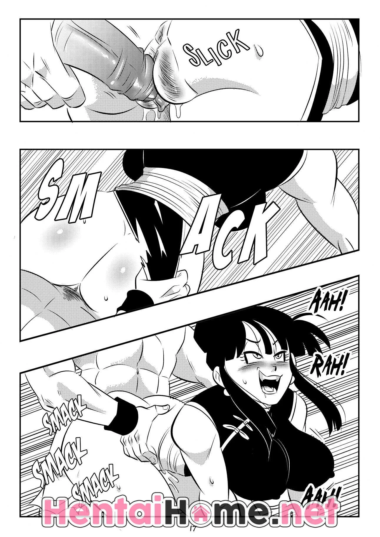 Goku Tarado: Comendo a Chi Chi Dominada Pela Névoa do Mal em Hentai HQ Brasileiro
