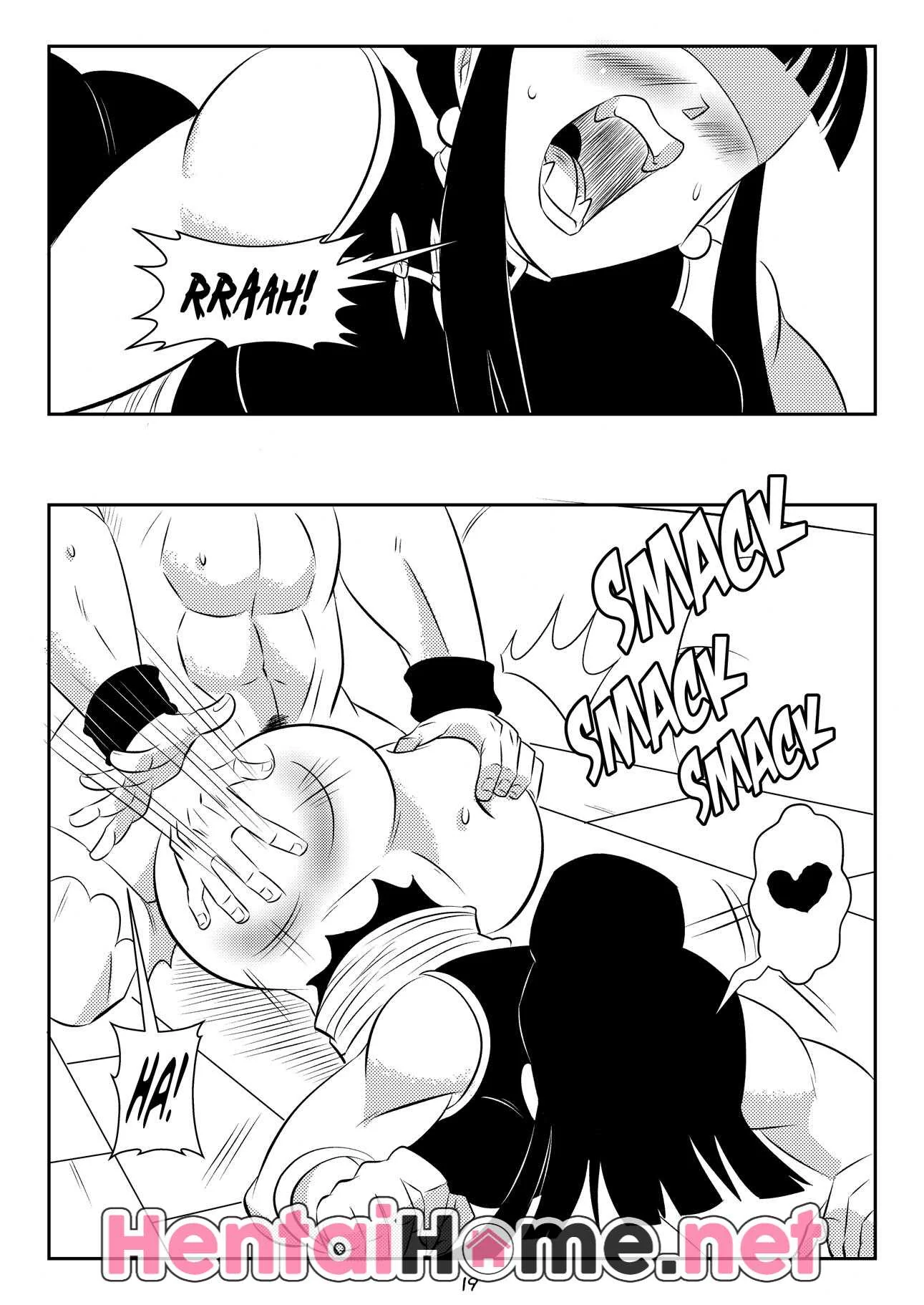 Goku Tarado: Comendo a Chi Chi Dominada Pela Névoa do Mal em Hentai HQ Brasileiro