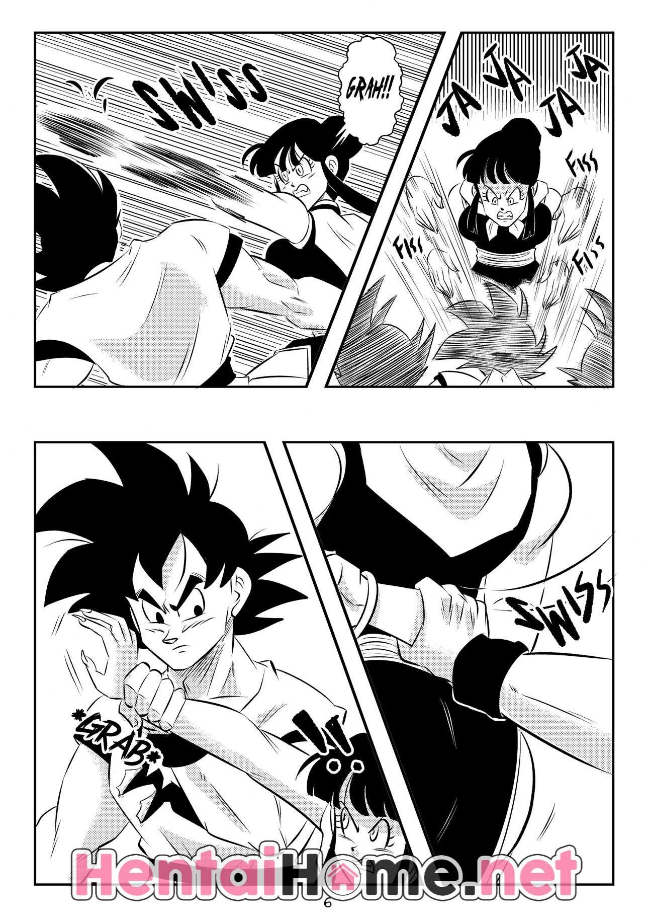 Goku Tarado: Comendo a Chi Chi Dominada Pela Névoa do Mal em Hentai HQ Brasileiro