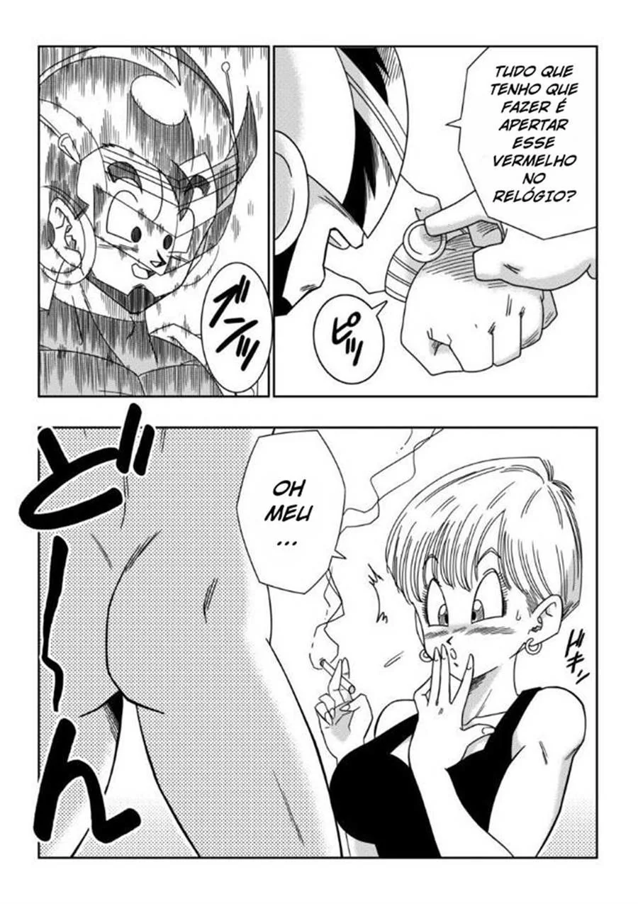 Dragon Ball Hentai: Triângulo Amoroso Vol.03 – Erasa Seduz Gohan em HQ Brasileiro