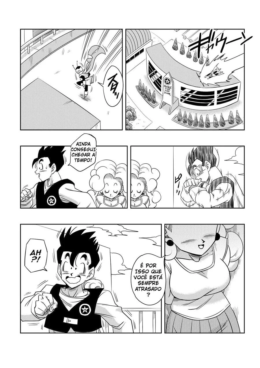 Dragon Ball Hentai: Triângulo Amoroso Vol.04 – Piranha Erasa Seduz Gohan em Hentai HQ Brasileiro