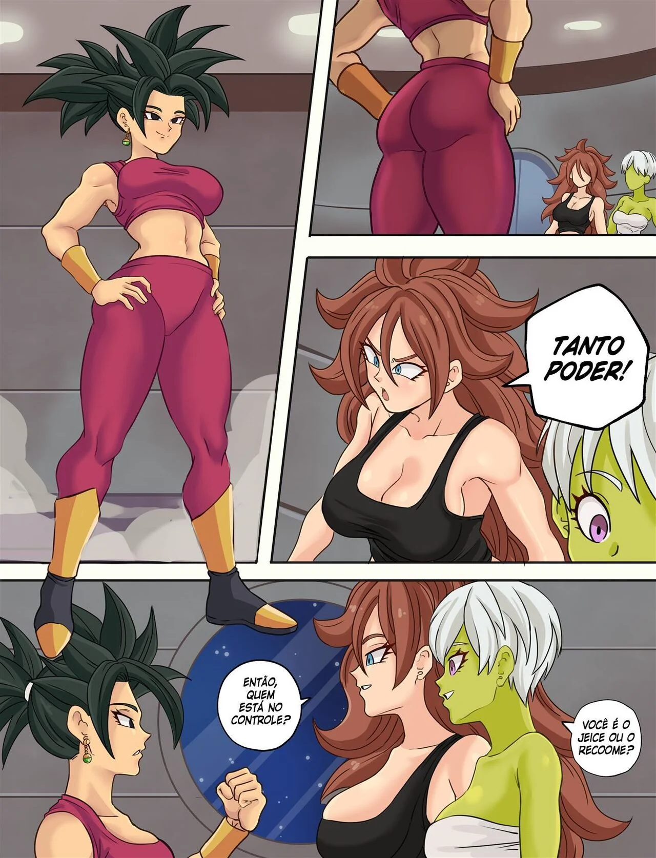 Android 21: Troca de Corpos e Putaria em Dragon Ball HQ – Em Hentai