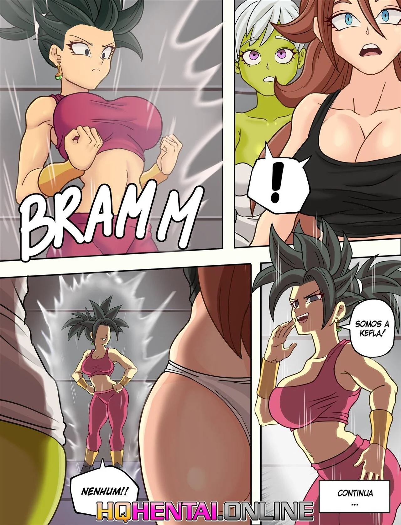 Android 21: Troca de Corpos e Putaria em Dragon Ball HQ – Em Hentai