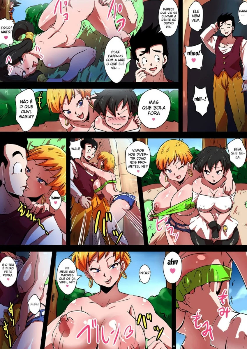 Goten Metendo na Buceta Gulosa da Mamãe – Hentai HQ Brasileiro