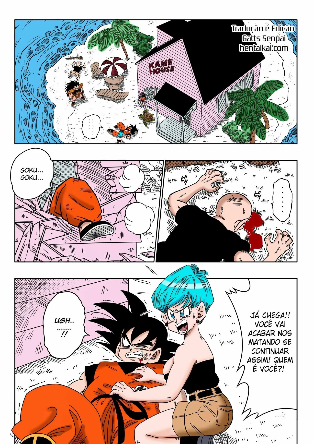 Bulma Escrava do Raditz: Uma Aventura Sexual em Dragon Ball Z Hentai HQ Brasileiro
