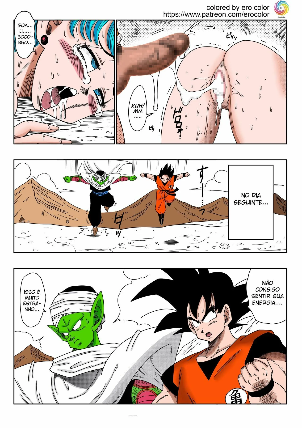 Bulma Escrava do Raditz: Uma Aventura Sexual em Dragon Ball Z Hentai HQ Brasileiro