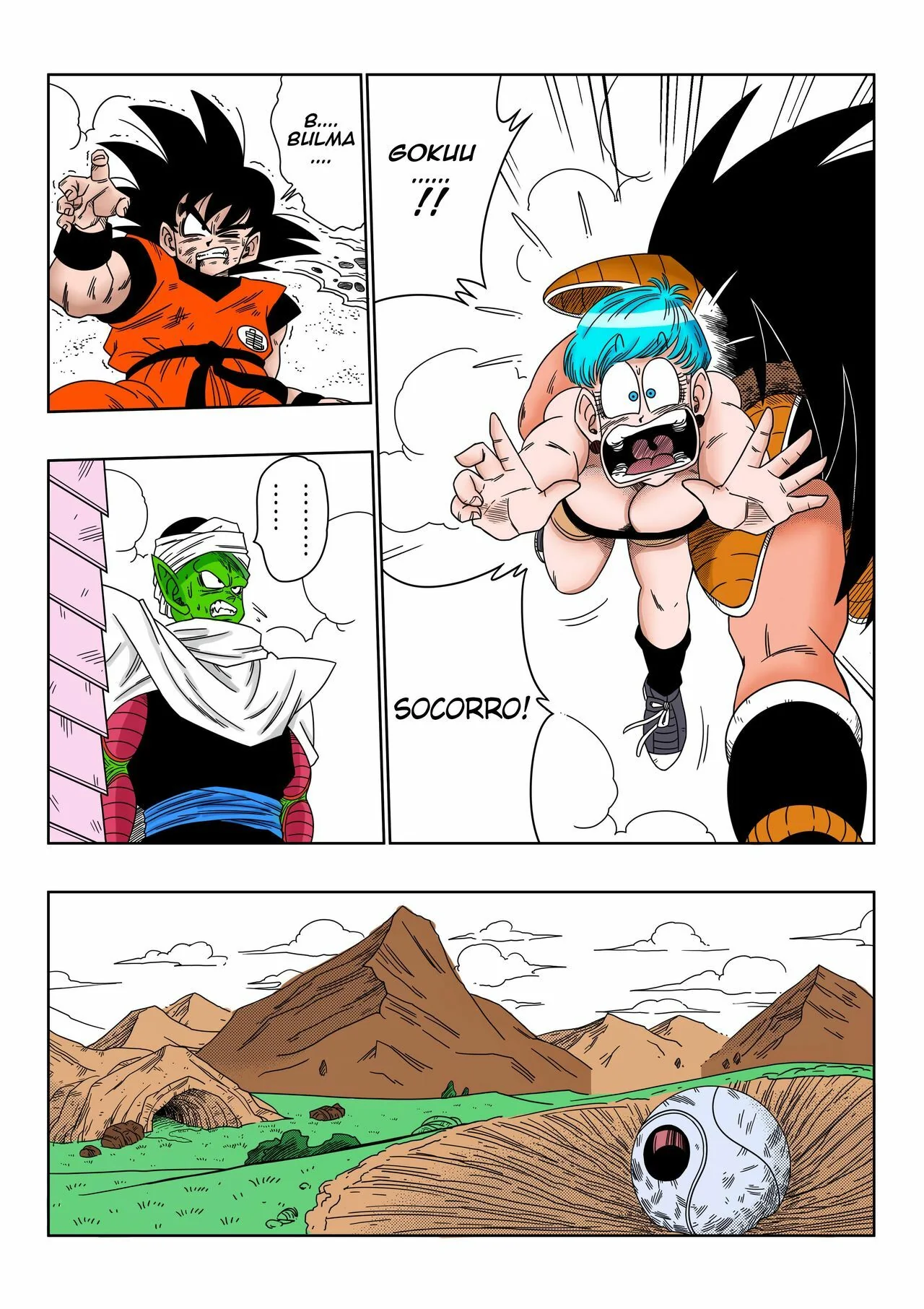 Bulma Escrava do Raditz: Uma Aventura Sexual em Dragon Ball Z Hentai HQ Brasileiro