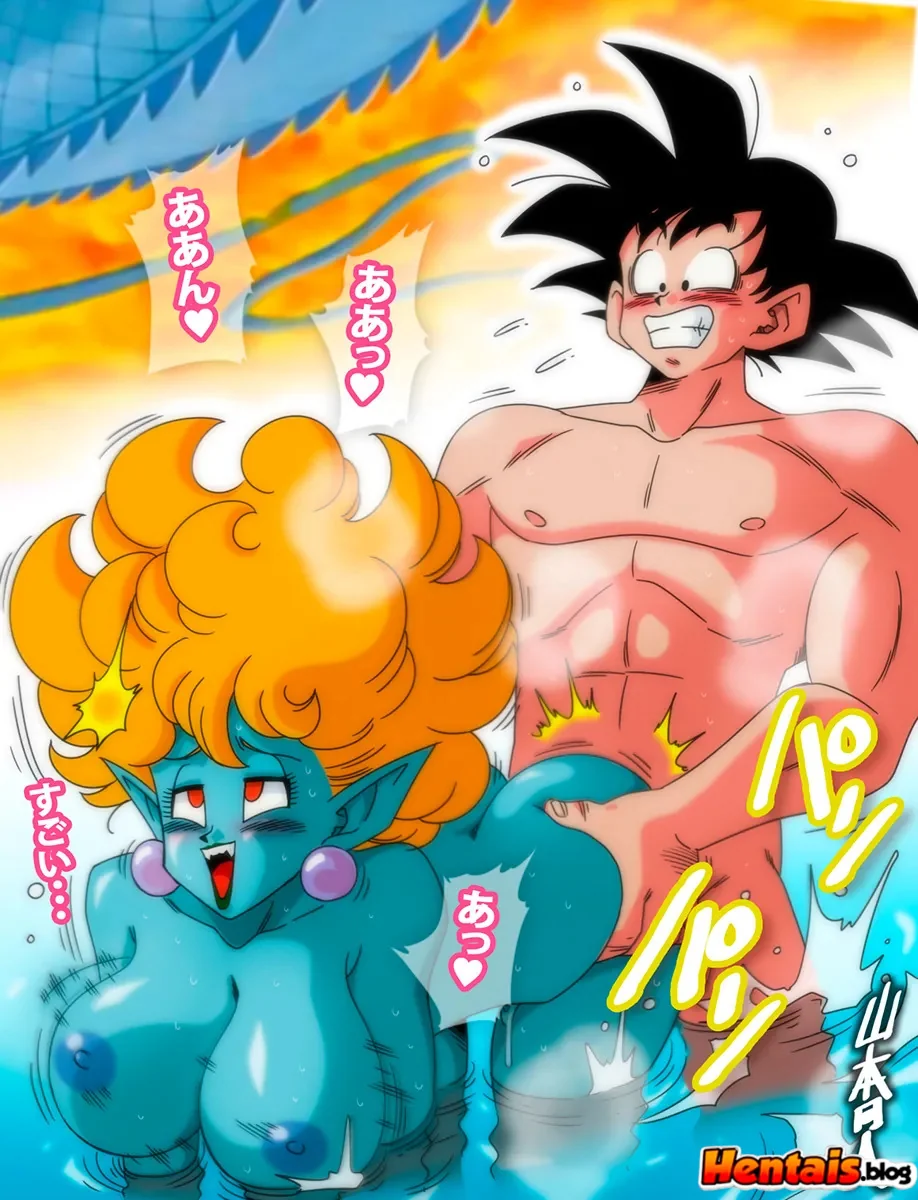 A Pica da Princesa Serpente na Buceta da Princesa Son Goku em Dragon Ball Porno – Em Hentai HQ Brasileiro