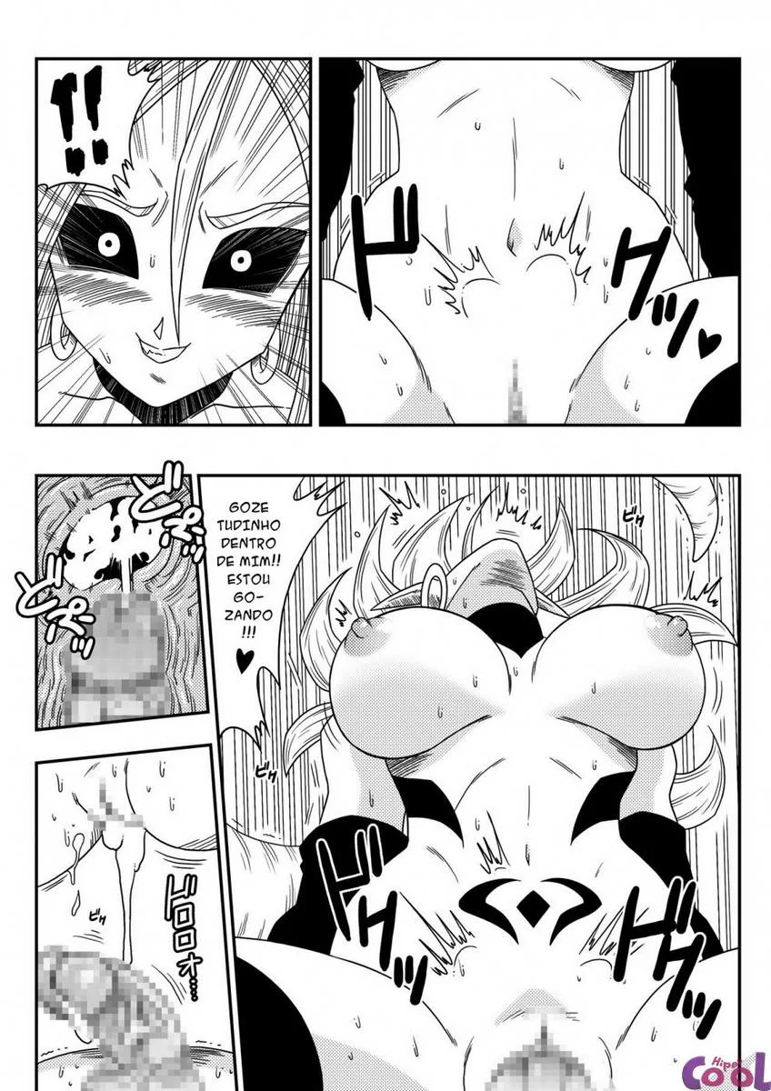 Android Peituda Quer Dominar o Mundo em Dragon Ball Hentai HQ