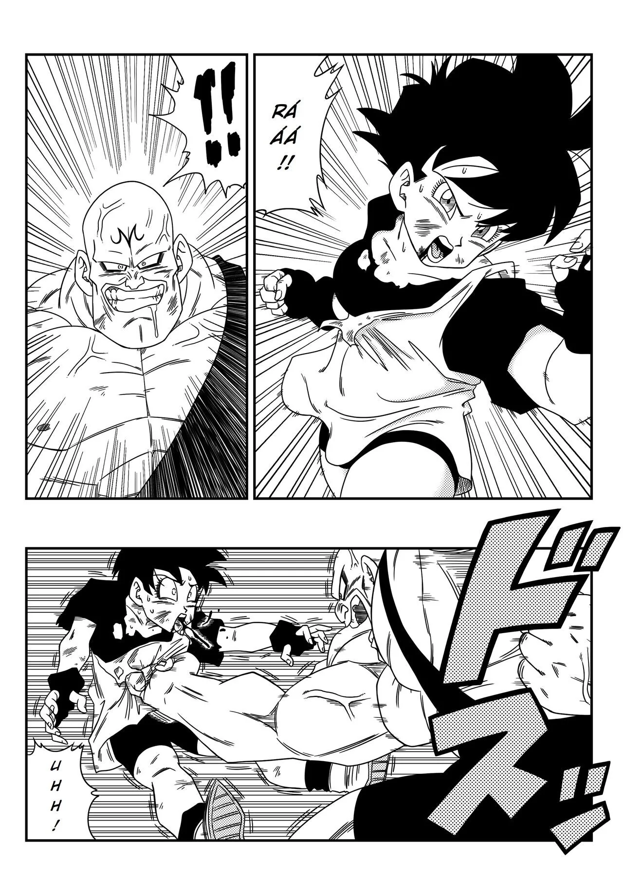 Videl levando piroca do Spopovich em Dragon Ball Z Hentai HQ Brasileiro
