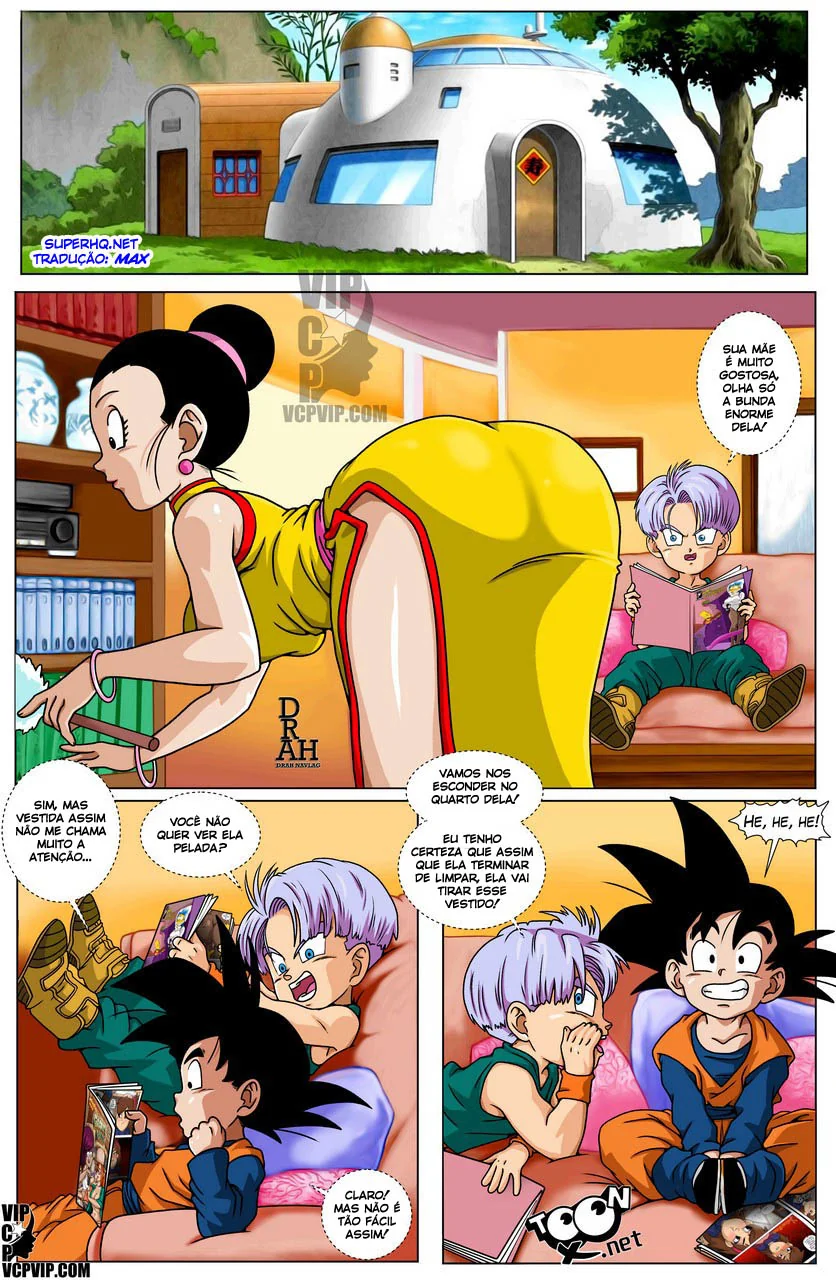 [REVISAR POST ⚠️✏️] Dragon boll Pornô: Kamehasutra