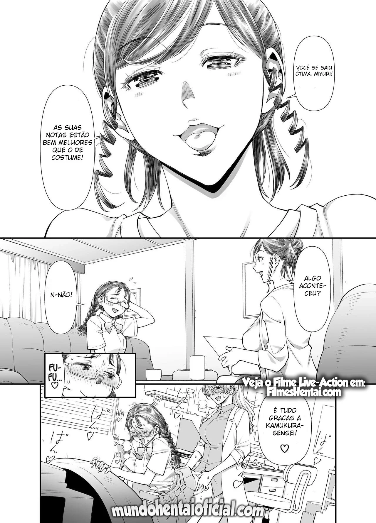 Sensei Miyuki – A Rola na Academia de Artes Marciais” em HQ