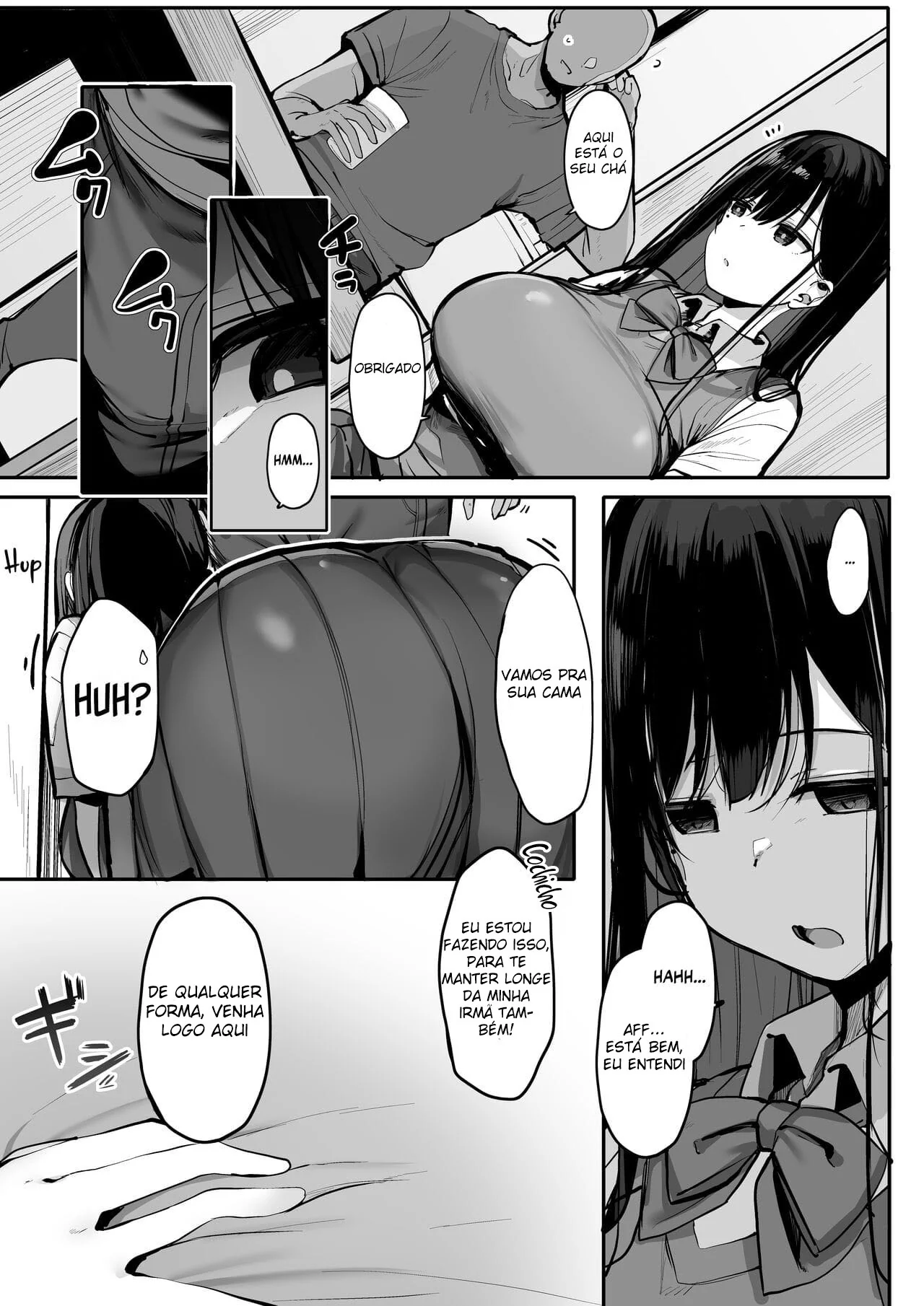 Piranhas Safadas na Busca da Piroca Perfeita em Hentai HQ Brasileiro