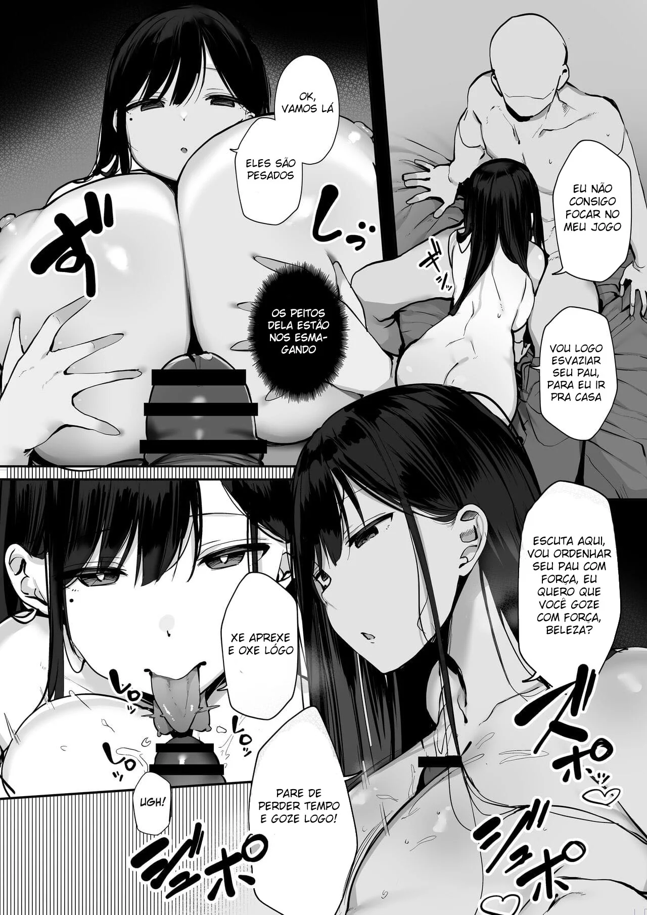 Piranhas Safadas na Busca da Piroca Perfeita em Hentai HQ Brasileiro