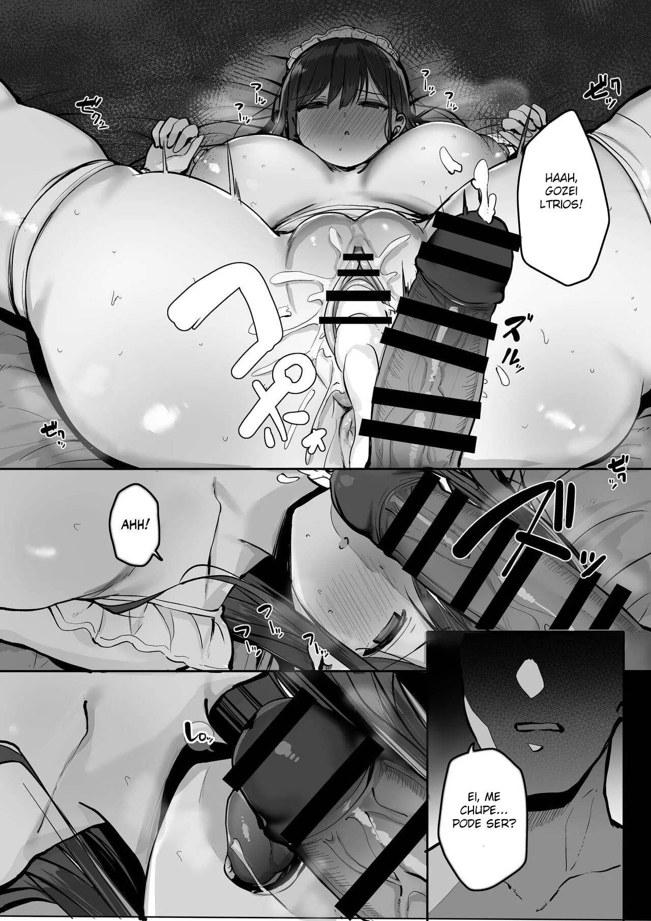Piranhas Safadas na Busca da Piroca Perfeita em Hentai HQ Brasileiro