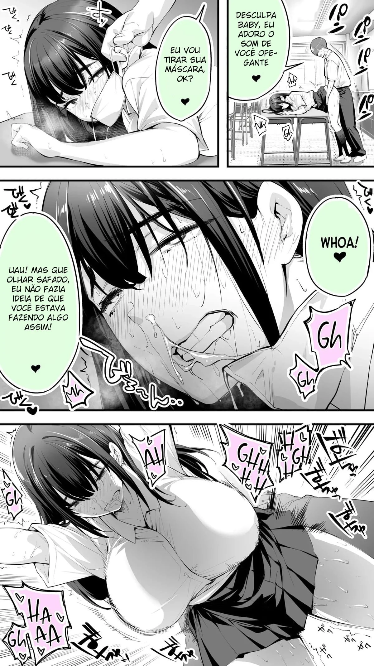 Sessões Sexuais Intensas: Hoshikawa-san e a Submissão aos Vibradores na Buceta – Hentai HQ Brasileiro